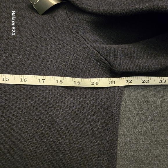 I-N-C Mens Striped Pullover Sweater, Black, NWT Size Large NEW - Picture 6 of 6